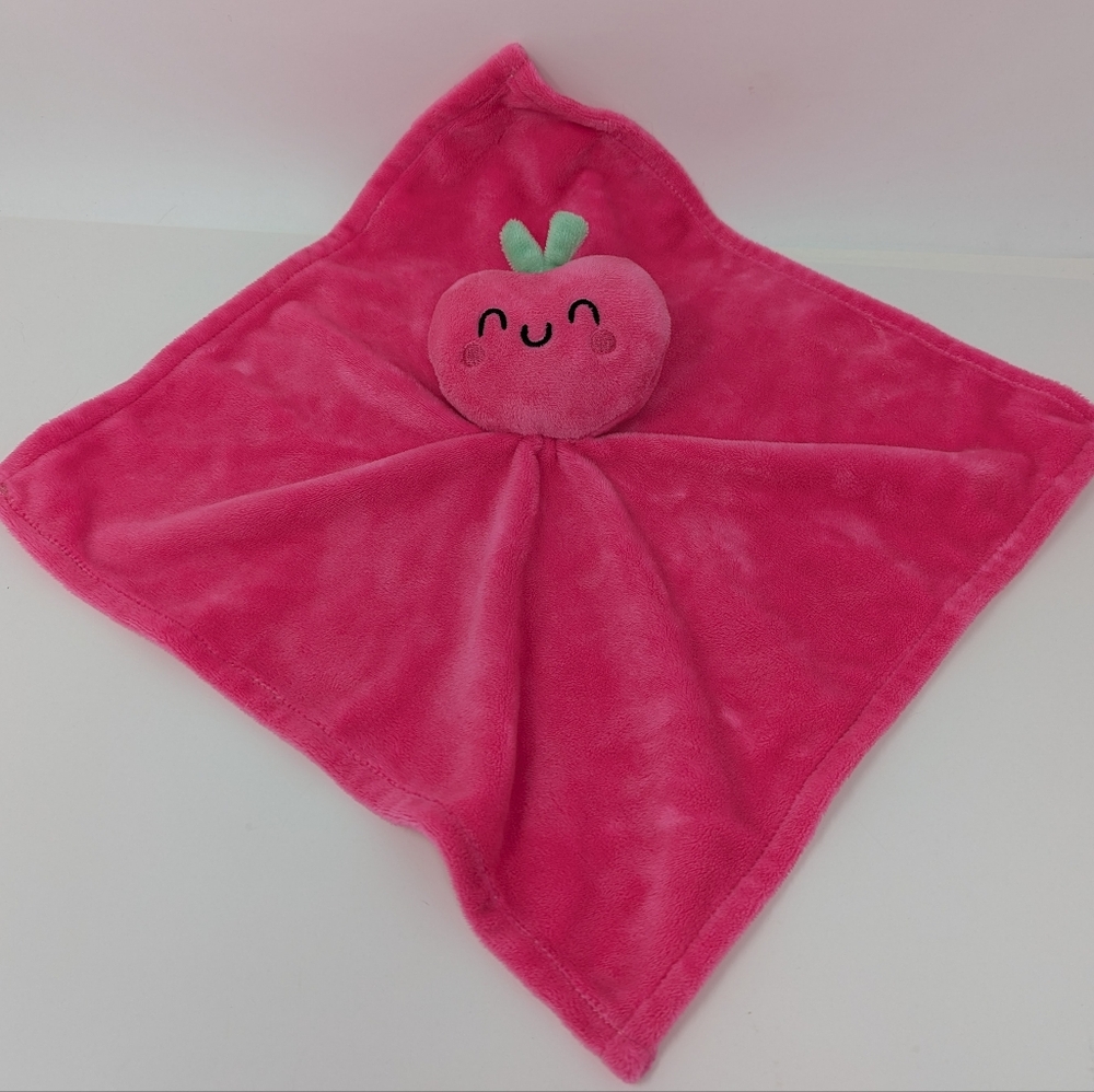 Apple Lovey George Baby Security Blanket Happy Smiling